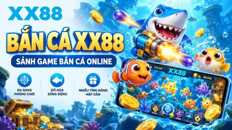 Bắn Cá XX88 – Sảnh Game Bắn Cá Online & Cách Chơi