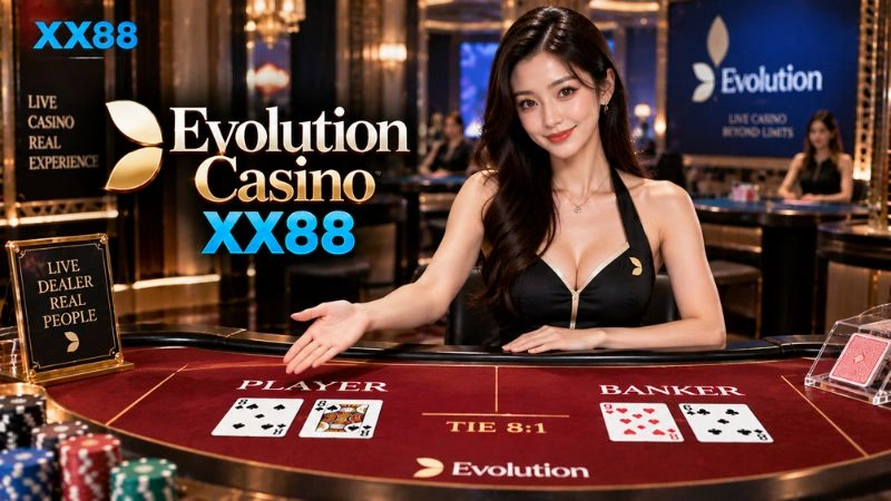 Evolution Casino XX88 – Sảnh Live Casino Đẳng Cấp Quốc Tế