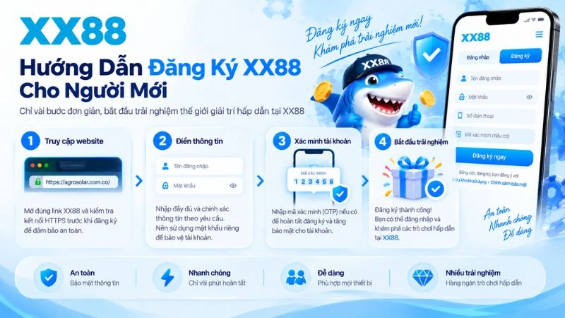 Hướng Dẫn Đăng Ký XX88 Cho Người Mới